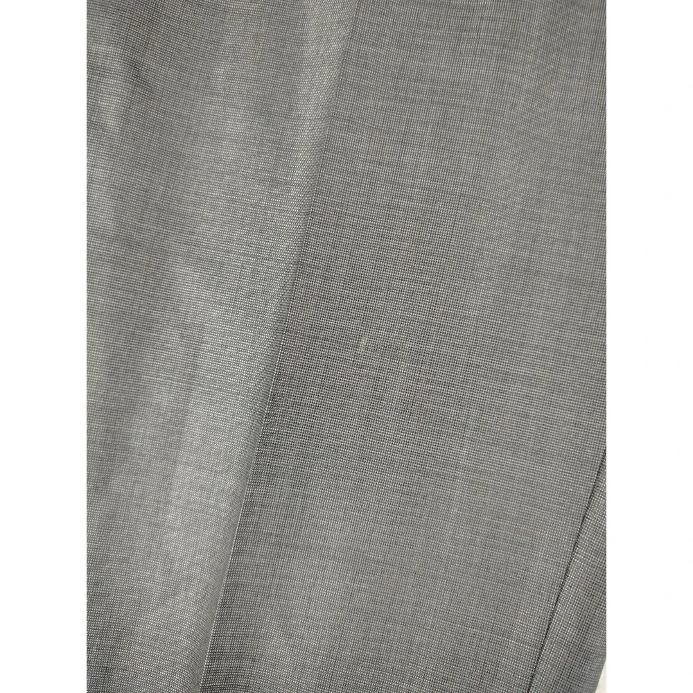 Express Photographer Pants Mens 32 Gray Check Wool Blend Dress Slacks Office